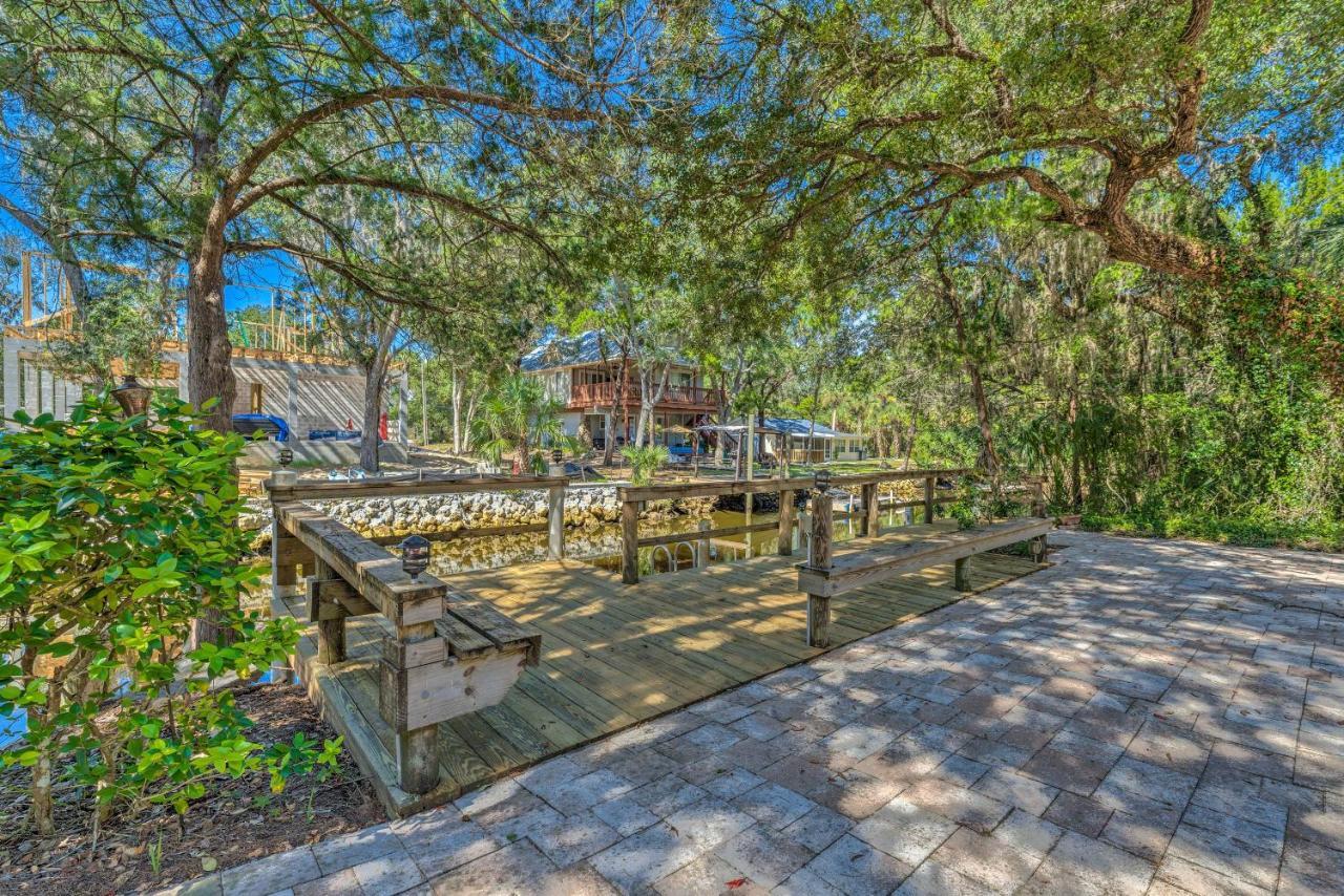 Canalfront Homosassa Escape With Private Dock! Экстерьер фото