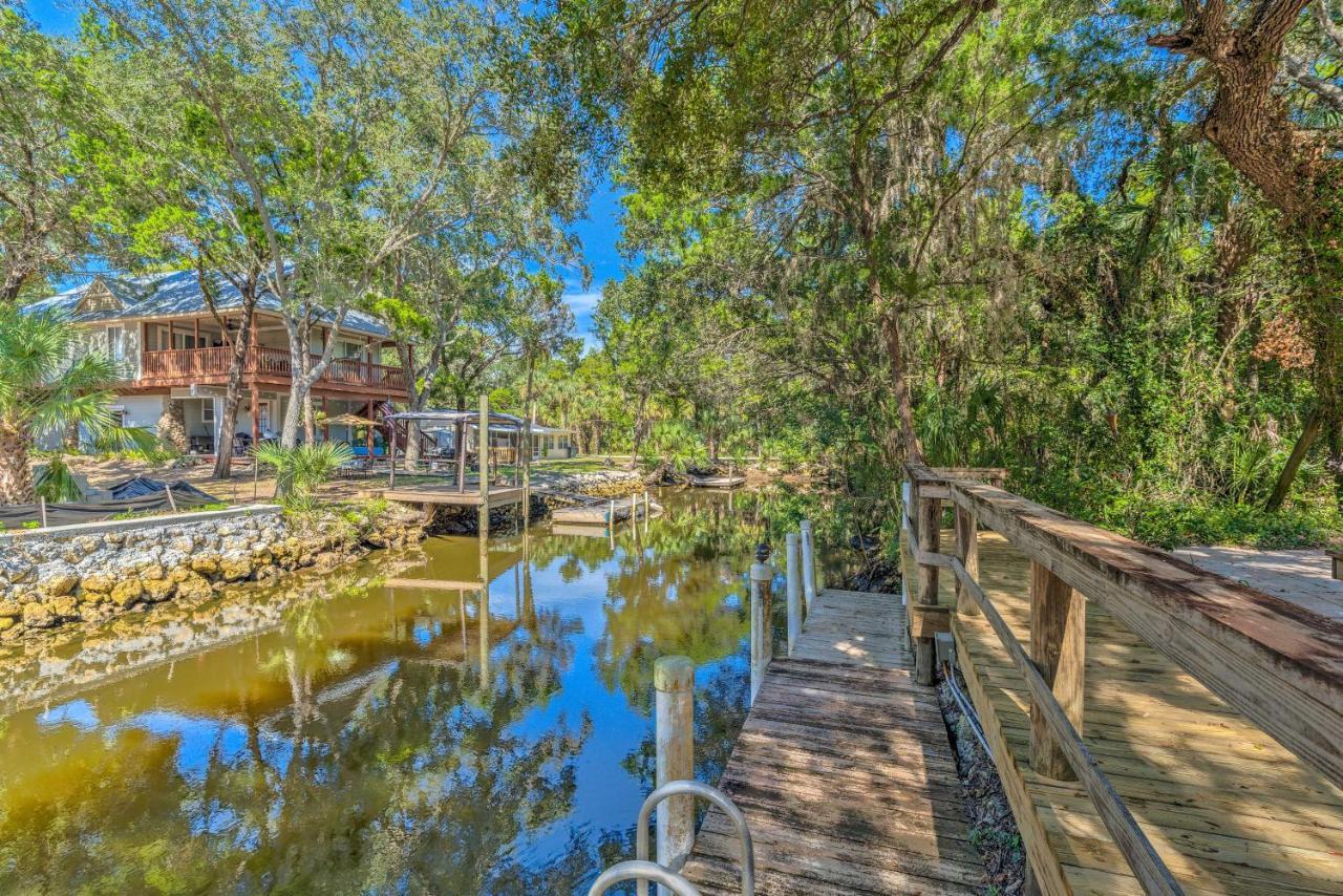 Canalfront Homosassa Escape With Private Dock! Экстерьер фото
